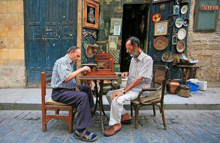 Backgammon in Egypt